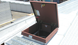 Escotilla de acceso a techos Tipo E-Acceso por Escalera de Mano 1E-1
